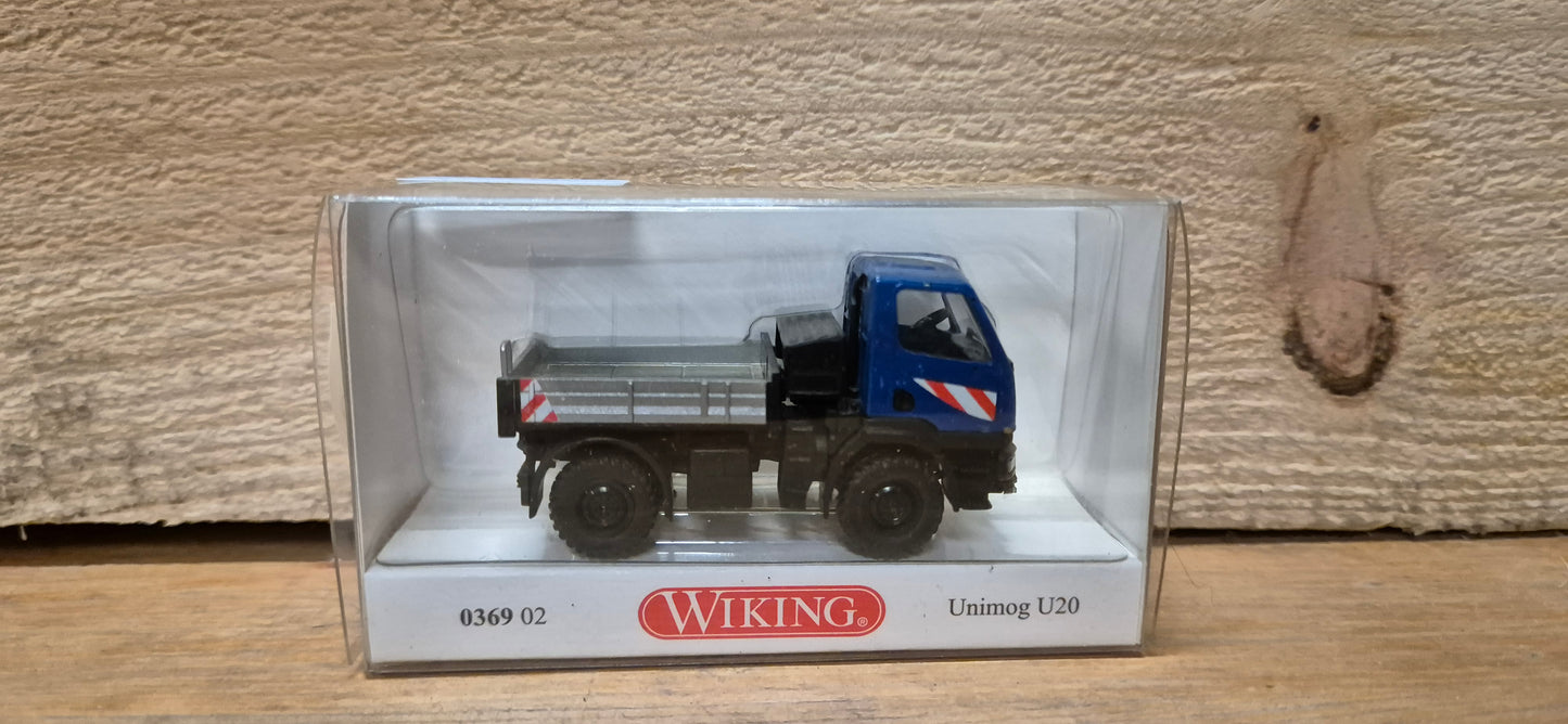Wiking Unimog U20 Blau