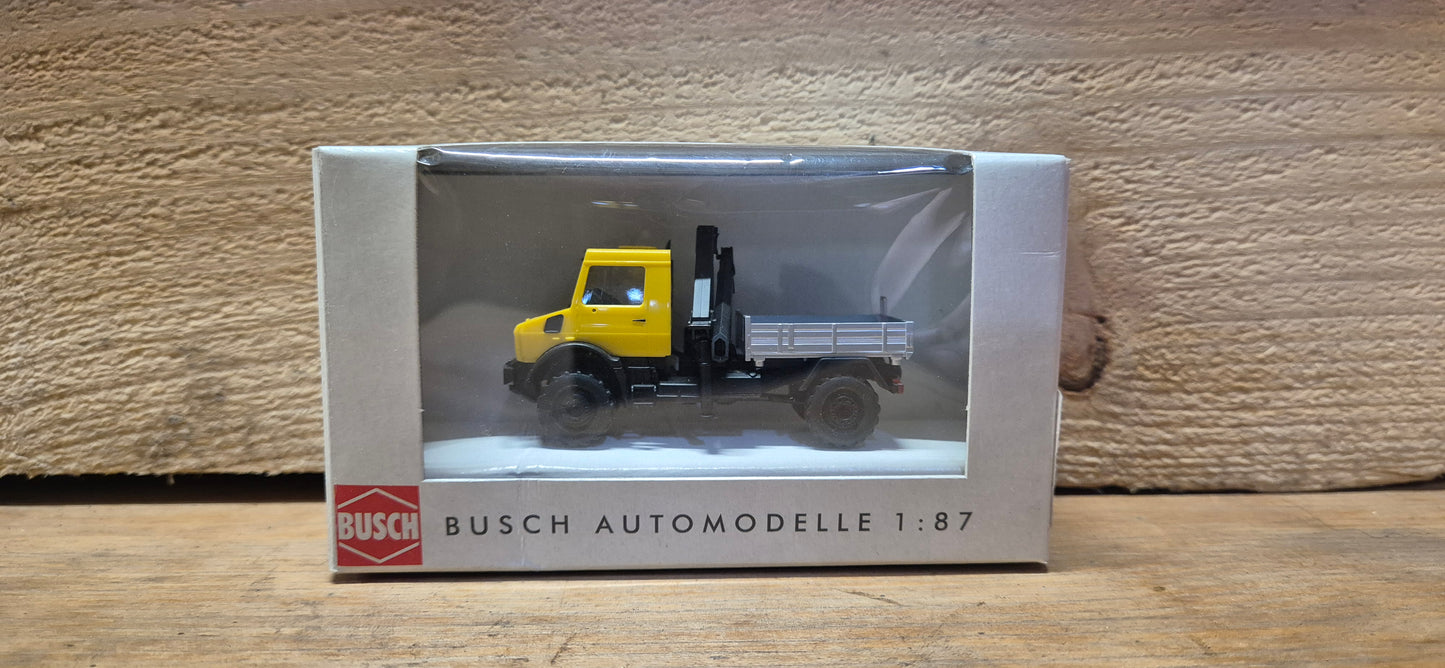Busch Unimog 5023 mit Kran