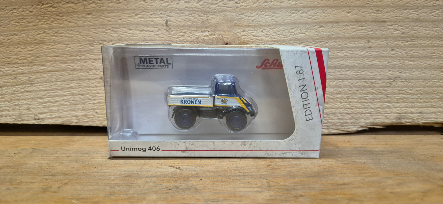 Schuco Unimog 406 Dortmunder Kronen