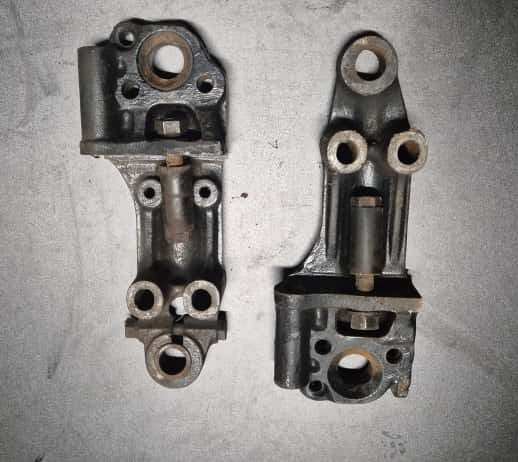 Unimog 406 Anbauböcke Vorne