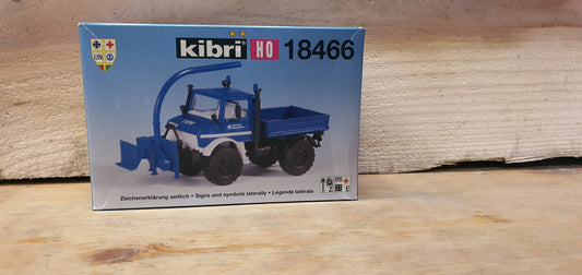 Kibri Unimog THW mit Schredder