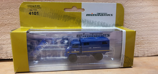 miniTanks Unimog 404 THW Werkstattkoffer