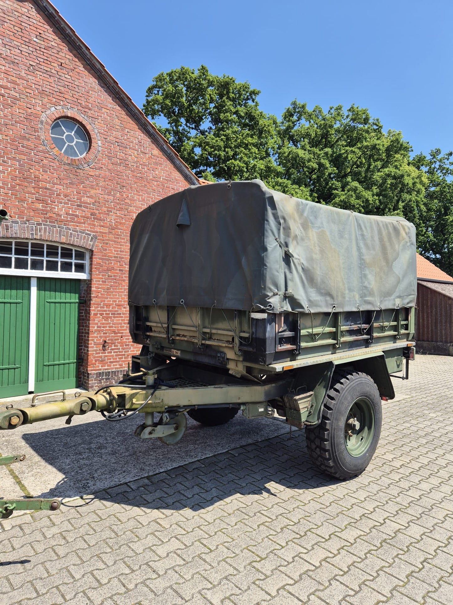 Kässbohrer 1,5t Bundeswehr-Anhänger
