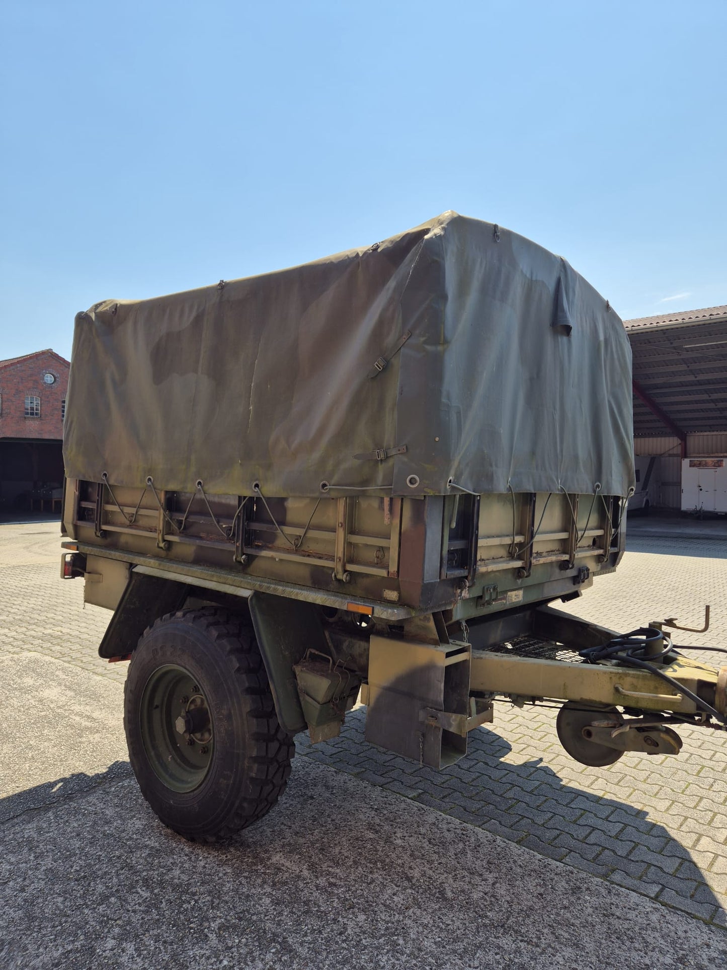 Kässbohrer 1,5t Bundeswehr-Anhänger