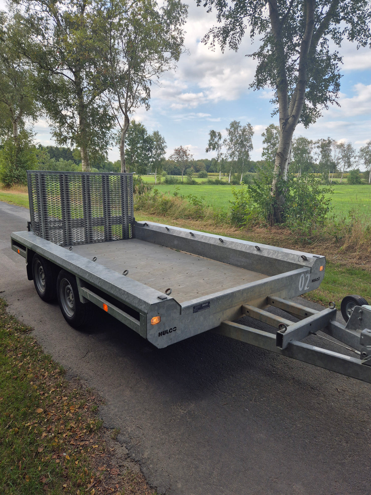 Hulco Terrax 2 Baumaschinenanhänger 3000kg