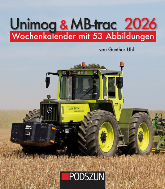 Unimog & MB-trac 2026 Wochenkalender